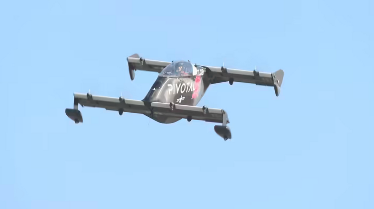 又一家,Pivotal Aero飞行汽车首次试飞,个人飞行器前景如何?